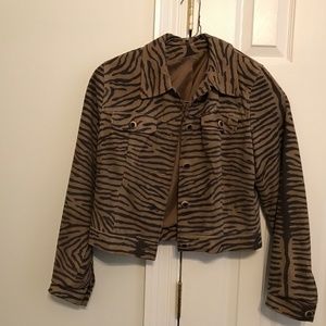 Tiger suede jacket